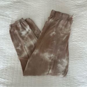 Treasure and Bond Tan Tie Dye Sweatpants - Size Medium